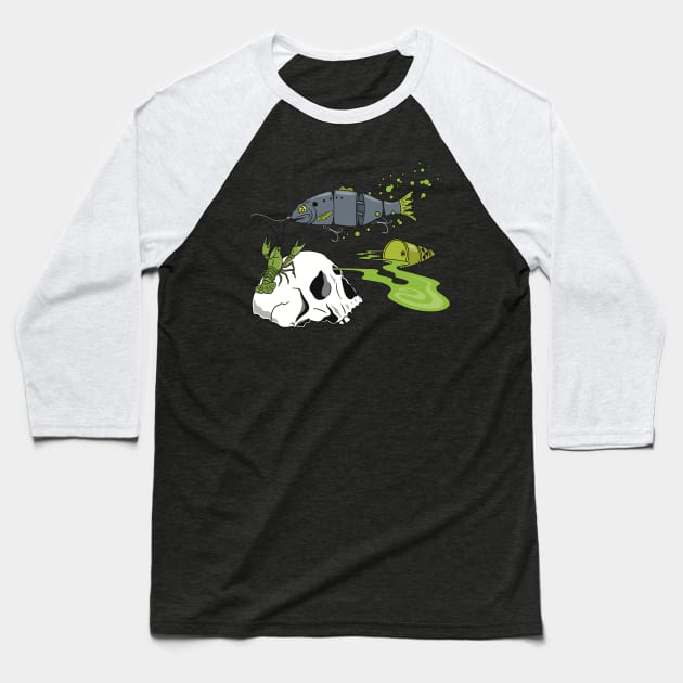 Rad Swimbait Baseball T-Shirt by adamprovance